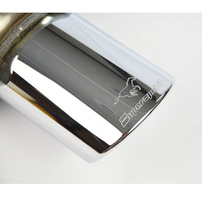 Escape Trasero  120x80 Acero  409 - Lancia Y 1.2i (69 Cv) 2011 -> Supersprint