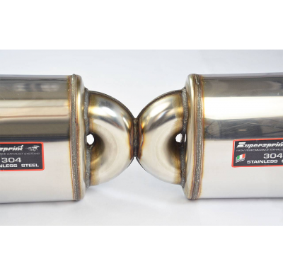 Escape Trasero Derecho-Izquierdo  "Sport" - Porsche 997 Turbo S (3.8 - 530 Cv) 2010 -> Supersprint