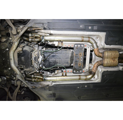 Tubos Delanteros Derecho-Izquierdo Para Catalizador Oem - Mercedes W204 C63 Amg V8 (Sedan + S.W. - M156 - 456 Cv) 2007 -> Supers