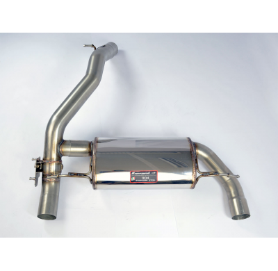 Escape Trasero Con Valvula - Ford Focus Rs 2.3i Turbo 4x4 (350 Cv) 2015 -> (With Valve) Supersprint