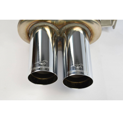 "Cat.-Back" Escape Trasero  Racing Oo 70  Inox  - Bmw Z3 Coupè 2.8i '97 -> 08/'98 Supersprint