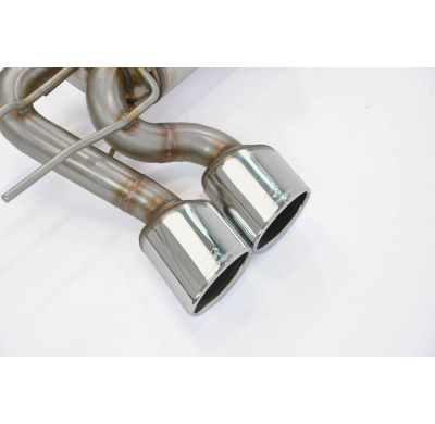 Escape Trasero Derecho 120x80 "Racing" - Mercedes W463 (2-Puertas) G 500 V8 (M113 3v Motor) 1998 -> 2008 Supersprint