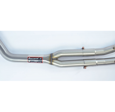 Tubo Central "Y-Pipe" (Reemplaza Escape Central Oem) - Porsche Macan S 3.0 Tdi V6 (250 Cv) '13 -> Supersprint