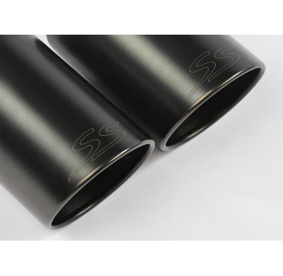 Kit Colas De Escape Negras Oo100 - Vw Golf Vii Gti Clubsport S 2.0 Tsi (310 Cv) 2016 -> Supersprint