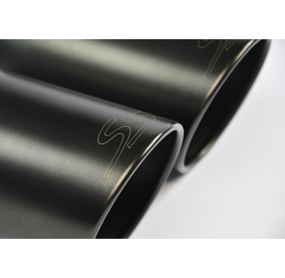 Kit Colas De Escape Negras Oo100 - Vw Golf Vii Gti Clubsport S 2.0 Tsi (310 Cv) 2016 -> Supersprint