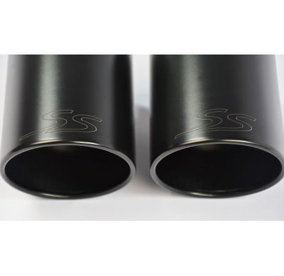 Kit Colas De Escape Negras Oo100 - Vw Golf Vii Gti Clubsport S 2.0 Tsi (310 Cv) 2016 -> Supersprint