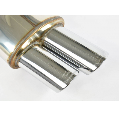 Escape Trasero Derecho 100x75 - Bmw E63 / E64 635d (286 Cv) '07 -> Supersprint