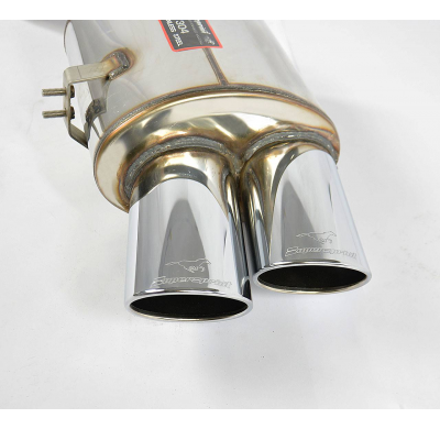 Escape Trasero Derecho 100x75 - Bmw E63 / E64 635d (286 Cv) '07 -> Supersprint