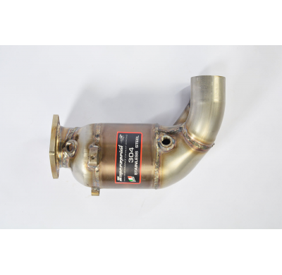 Escape delantero izquierdo con catalizador metálico 100CPSI Sistema 100% Acero Inox para golpes OEM Solo sistema completo PORSCH