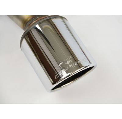 Kit Colas Escape Derecha-Izquierda  O 100. - Audi Tt Mk1 Quattro Coupè / Roadster 1.8 T (163 - 190 Cv) '05 -> '06 (ø70mm) Supers