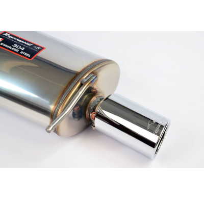 Escape Trasero Derecho O 90. - Audi A4 Quattro (Sedan + Avant) 3.0i V6 (220 Cv) ' 01 -> '06 Supersprint