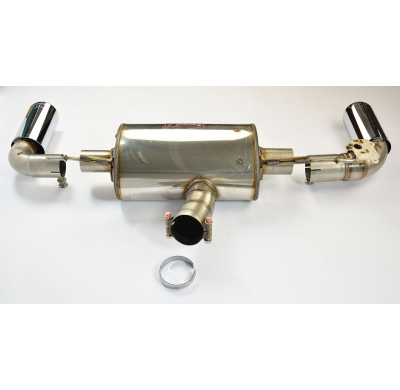 Escape Trasero Derecho-Izquierdo O100 Con Válvula  - Bmw F36 Gran Coupè 435i (306 Cv) 2014 -> 2016 (With Valve) Supersprint