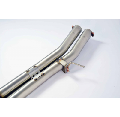 Kit Tubos Centrales Derecho-Izquierdo "Racing" - Audi A8 Quattro Facelift 4.0 Tfsi V8 (435 Cv) 2014 -> 2017 Supersprint