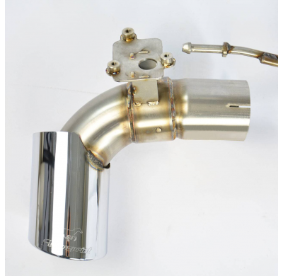 Escape Trasero Derecho  O100 - Izquierdo O100 Con Valvula  - Bmw F32 Coupè 428i 2.0t (N26 245 Cv) 2013 -> 2016 (With Valve)