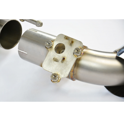 Escape Trasero Derecho-Izquierdo O100 Con Válvula  - Bmw F22 228i 2.0t (Motor N20 - 245 Cv) 2014 -> 2016 (With Valve) Supers