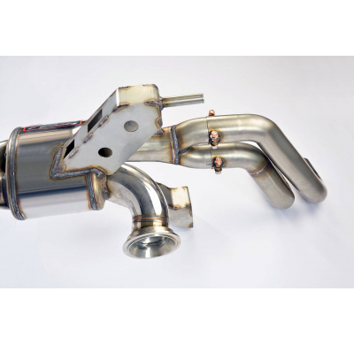 Escape Trasero Derecho-Izquierdo "Racing" 4 Salidas (Reemplaza Catalizador Se Monta Con Las Colas De Escape Oem)-18,0 Kg - L