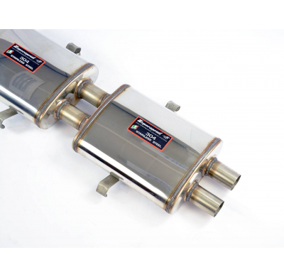 Delantero + Escape Central Derecho (3 Silenciosos) Disponible Bajo Pedido  - Ferrari 412 '85 -> '89 Supersprint