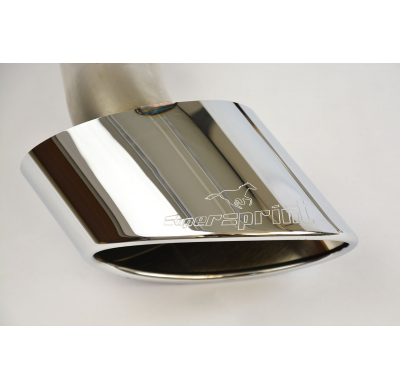 Kit Colas De Escape Derecha-Izquierda 150x105 (Para Paragolpes Oem) - Bmw E71 X6 40dx Xdrive (306 Cv) 2009 -> Supersprint