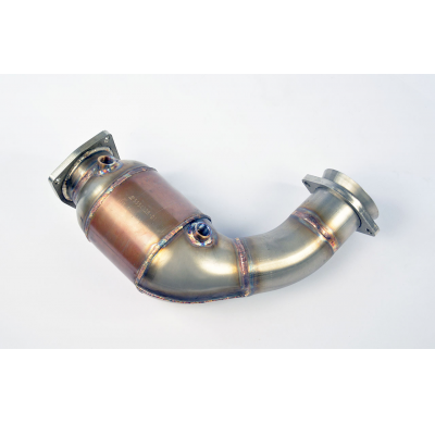 Escape Trasero Derecho "Racing" + Catalizador Metalico 100cpsi - Porsche 991 Turbo 3.8i (520 Hp) 2013 -> 2015 Supersprint