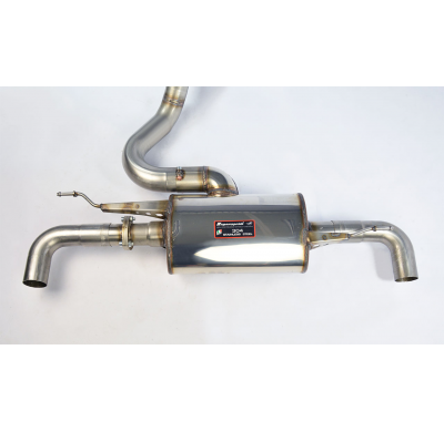 Escape Trasero Derecho-Izquierdo - Mini F54 Cooper S Clubman All4 2.0t (B46 Engine - 192 Cv) 2015 -> (With Valve) Supersprin