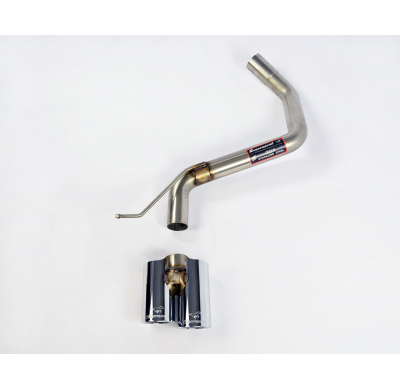 Tubo Trasero Oo80 (Anula Silencioso)  - Bmw E87 118d (143 Cv) 2007 -> 2012 Supersprint