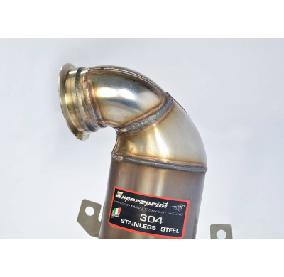 Turbo Downpipe Kit + Catalizador Wrc 100 Cpsi - Vw Golf Vii Gti Clubsport S 2.0 Tsi (310 Cv) 2016 -> Supersprint