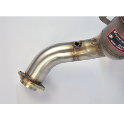 Turbo Downpipe Kit + Catalizador Wrc 100 Cpsi - Vw Golf Vii Gti Clubsport S 2.0 Tsi (310 Cv) 2016 -> Supersprint