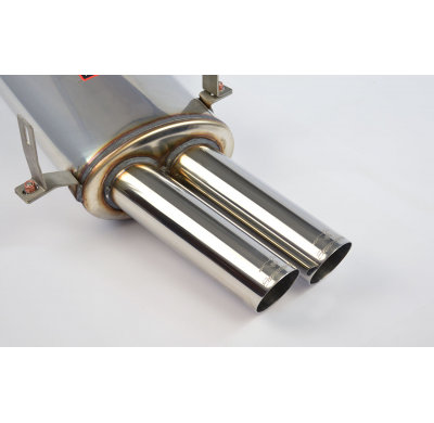 Escape Trasero "Racing" Oo70 100% Acero Inox - Bmw E36 320i / 323i 24v (Sedan / Coupé / Cabrio / Touring) ' 95 -> Supersprin