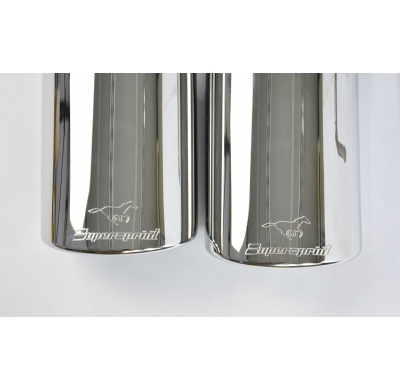 Escape Trasero 120x80 - Mercedes W209 Clk 500 / 550 V8 (5.4i - 388 Cv) '06 -> Supersprint