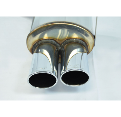 Escape Trasero Derecho  90x70 - Bmw E38 730il (Largo) V8 ' 94 -> ' 96 Supersprint