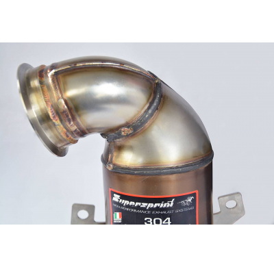 Turbo Downpipe Kit + Catalizador Metalico  Wrc 100cpsi - Vw Passat 3c Nms (Modelo Usa / China Largo Sedan + Variant) 1.8 Tsi (17