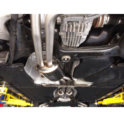 Escape Central + "X-Pipe" - Audi A6 C7 4g (Sedan + Avant) Quattro 3.0 Tfsi V6 (300 Cv) 2011 -> 2012 Supersprint