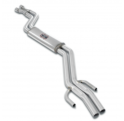 X-Pipe Resonated Sistema 100% de acero inoxidable, 2 x Ø60 mm - Solo kit completo BMW E30 M3 2.3i / 2.5i Evo - S54 engine conver
