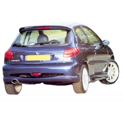 Paragolpe Peugeot 206 Gt Trasero