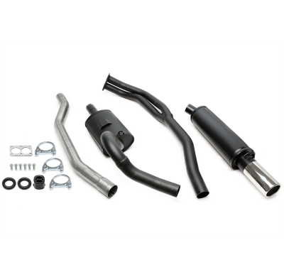 Sistema de escape deportivo TA Technix Tubo de escape: 1x80mm redondo / embridado Atención! El componente no se ofrece para su u