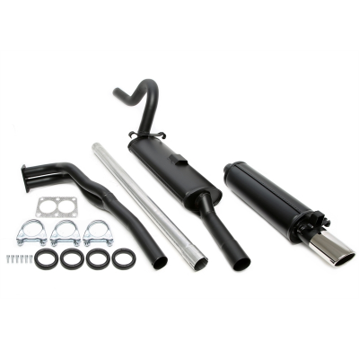 Sistema de escape deportivo TA Technix Tubo de escape: 1x70/90mm ovalado / embridado Atención! El componente no se ofrece para s