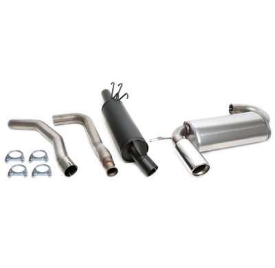 Sistema de escape deportivo TA Technix Tubo de escape: 1x100 mm, redondo / enrollado con homologación CE  Valido para: Volvo 850