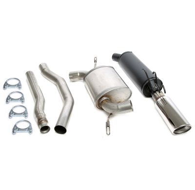 Sistema de escape deportivo TA Technix Tubo de escape: 1x100mm redondo / enrollado Atención! El componente no se ofrece para su