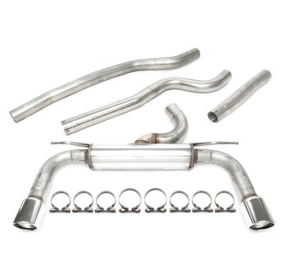 Sistema de acero inoxidable TA Technix Tubo de escape: 1*1x90mm izquierdo y derecho, redondo / enrollado ¡Atención! El component