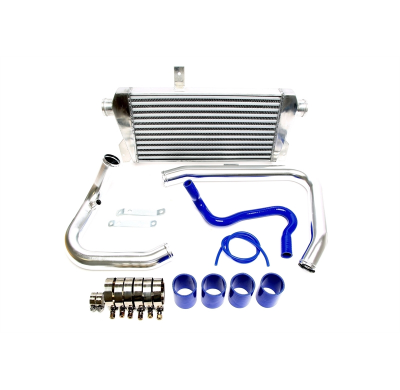 Kit de intercooler TA Technix Dimensiones: Dimensión de red 450x240x50mm Diámetro de conexión 50mm Ancho total 635mm  Valido par