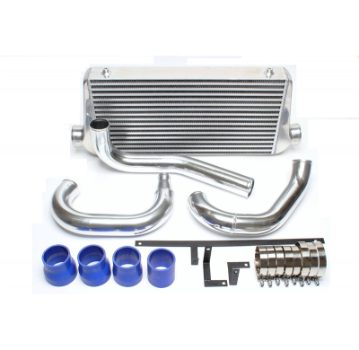 Kit De Intercooler Ta Technix Dimensiones Tamaño Neto 590x300x75mm Diámetro De Conexión 78mm Ancho Total 780mm  Valido Para: Mit