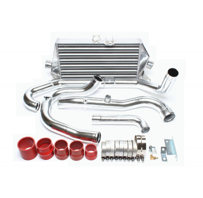 Kit de intercooler TA Technix Dimensiones tamaño neto 470x255x70mm Diámetro de conexión 55mm Ancho total 670mm  Valido para: Mit