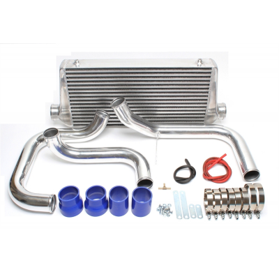 Kit de intercooler TA Technix Dimensiones tamaño neto 590x300x56mm Diámetro de conexión 78mm Ancho total 780mm  Valido para: Nis