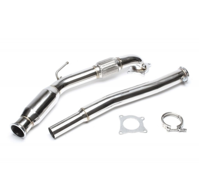 Downpipe de acero inoxidable TA Technix para motores TFSI 3/ Downpipe de 76 mm con catalizador Conexión al turbocompresor estánd