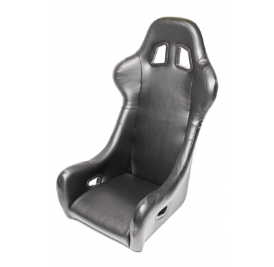 Asiento deportivo TA Technix - negro, imitación cuero Asiento baquet completo Dimensión del soporte 345mm Peso: 15kg
