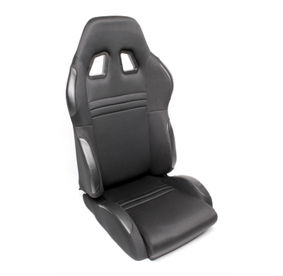 Asiento deportivo TA Technix - negro, ajustable, izquierdo Asiento de media carcasa con mecanismo de plegado Dimensión del sopor