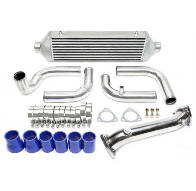 TA Technix Upgrade Kit Intercooler Kit+ Downpipe  Intercooler: Mesh size 500x160x70mm Diámetro de conexión 65mm Ancho total 700m