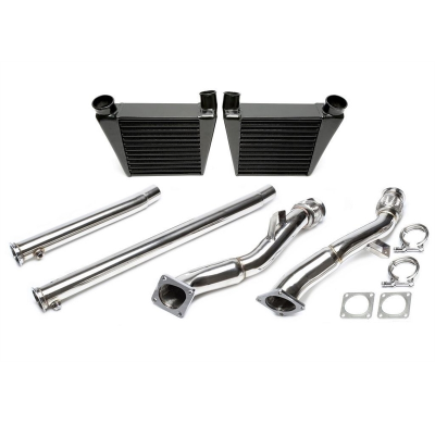 Ta Technix Upgrade Kit Intercooler- Izquierdo+derecho + Downpipe  Intercooler: Mesh Size 240x250x80mm  Downpipe: Downpipe De Ace