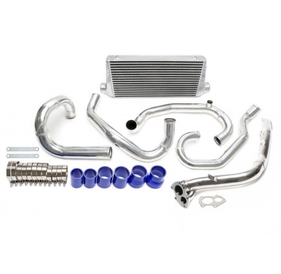 TA Technix Upgrade Kit Intercooler Kit + Downpipe  Intercooler: Dimensiones tamaño neto 590x300x75mm Diámetro de conexión 80mm A