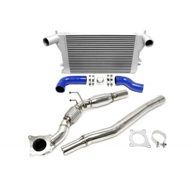Kit de actualización TA Technix Kit de intercooler + Downpipe con convertidor catalítico  Intercooler: Dimensiones: Dimensión de